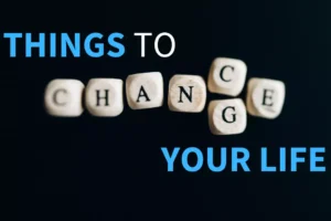 8 things to change