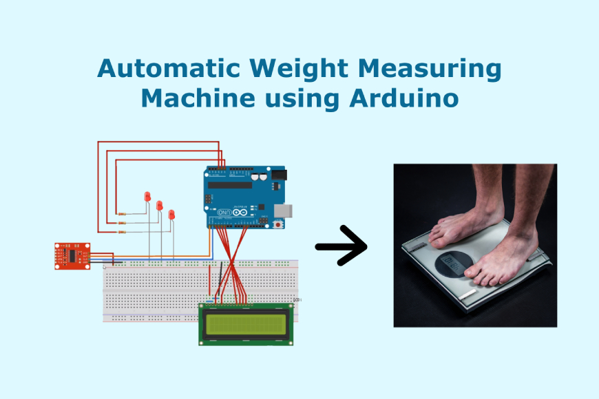 Automatic Weight Measuring Machine using Arduino